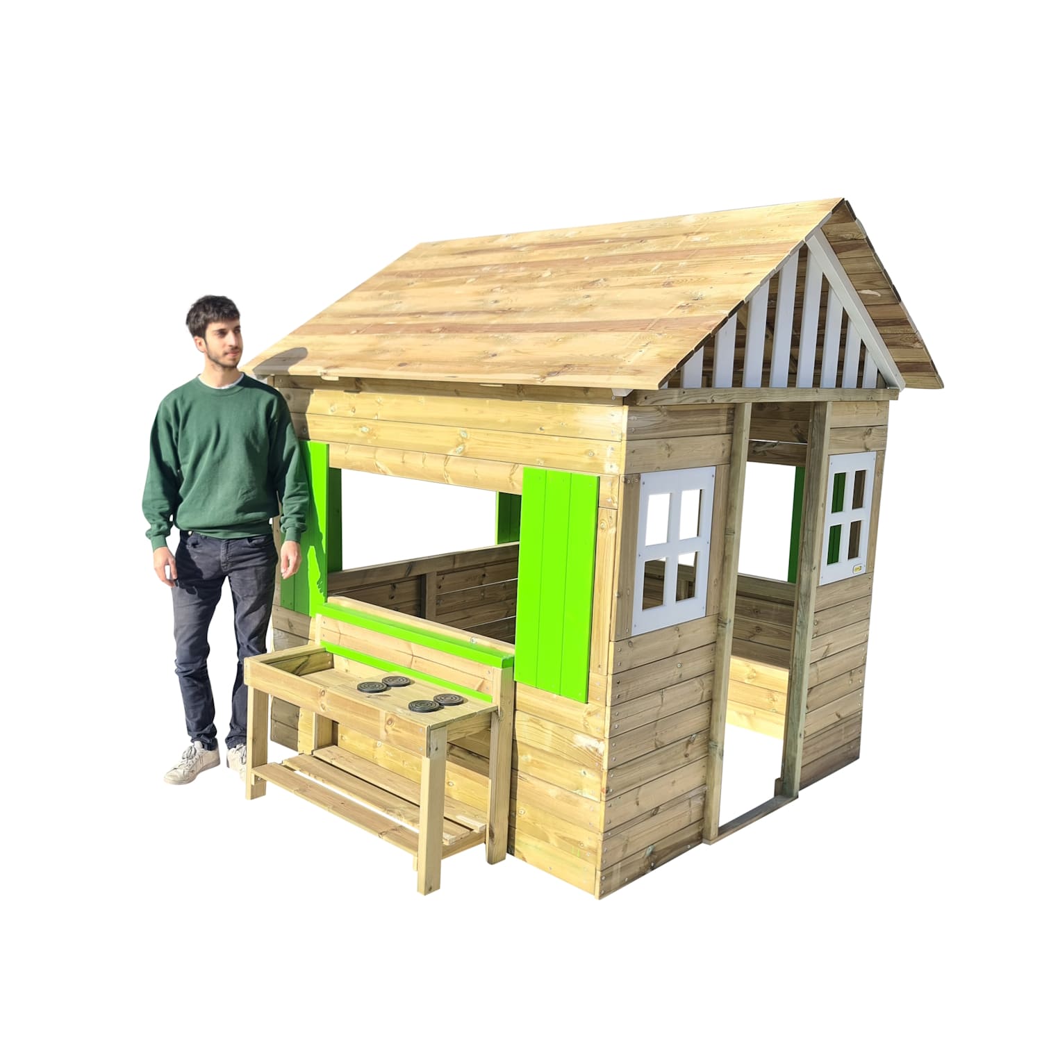 Casita infantil de exterior gigante MASGAMES LOLLIPOP XXL